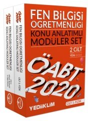 Yediiklim 2020 ÖABT Fen Bilgisi Öğretmenliği Konu Anlatımı Modüler Set Yediiklim Yayınları