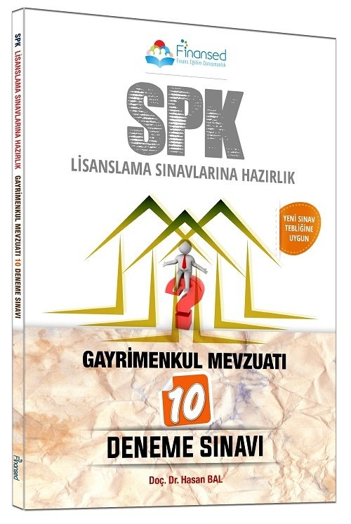 Finansed SPK Gayrimenkul Mevzuatı 10 Deneme Çözümlü Finansed Yayınları