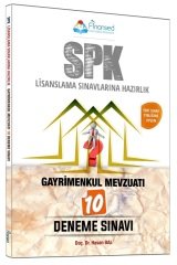 Finansed SPK Gayrimenkul Mevzuatı 10 Deneme Çözümlü Finansed Yayınları