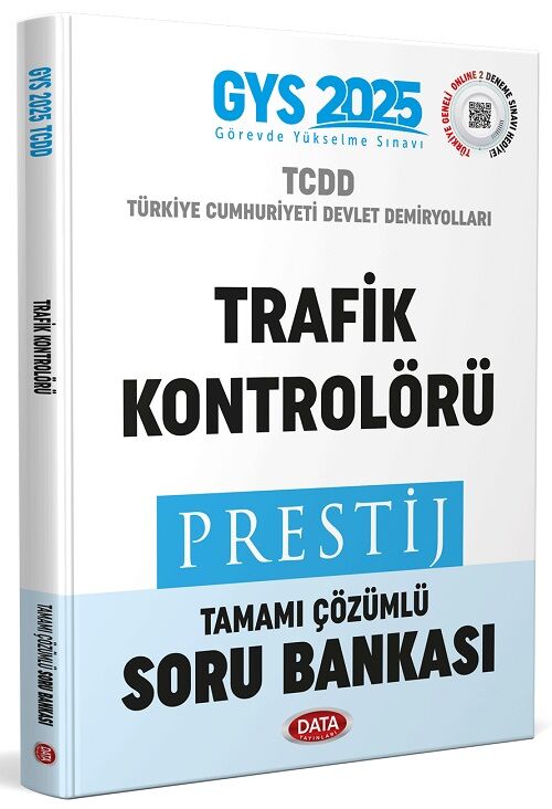 Data 2025 GYS TCDD Trafik Kontrolörü Prestij Soru Bankası Görevde Yükselme Data Yayınları