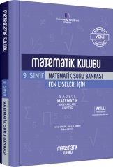 Matematik Kulübü 9. Sınıf Matematik Soru Bankası Fen Liseleri İçin Matematik Kulübü Yayınları