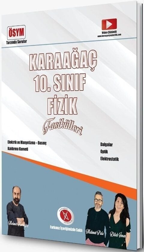 Karaağaç 10. Sınıf Fizik Fasikülleri Karaağaç Yayınları