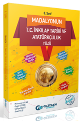 Gezegen 8. Sınıf LGS Madalyonun TC İnkılap Tarihi ve Atatürkçülük Yüzü Soru Bankası Gezegen Yayınları