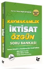 4T Yayınları Kaymakamlık İktisat Özgün Soru Bankası 2. Baskı - Yüksel Bilgili Bayraktar 4T Yayınları