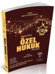 Savaş 2020 KPSS A Grubu BEST OF Özel Hukuk Soru Bankası Çözümlü Savaş Yayınları