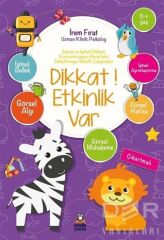 Derin +3 Yaş Dikkat Etkinlik Var Derin Çocuk Yayınları