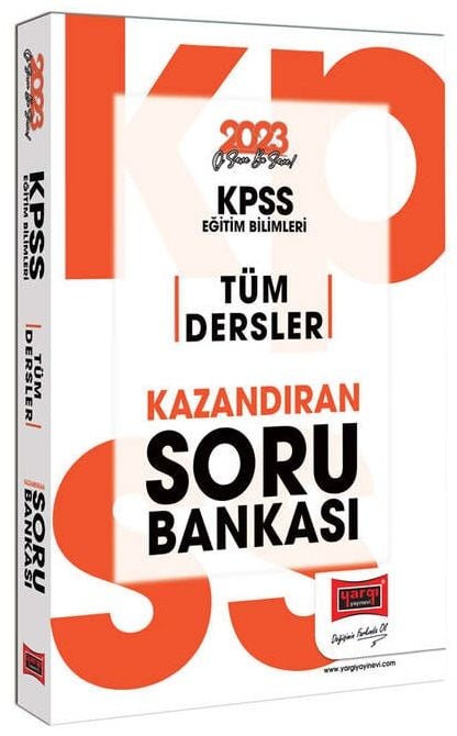 Yargı 2023 KPSS Eğitim Bilimleri Kazandıran Soru Bankası Tek Kitap Yargı Yayınları