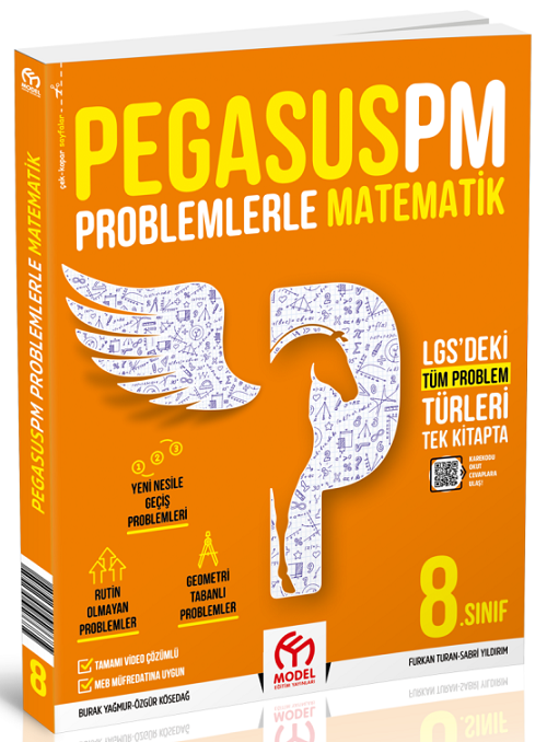 Model 8. Sınıf Problemlerle Matematik Pegasus Soru Bankası Model Eğitim Yayınları