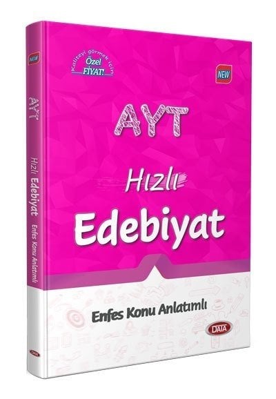 Data YKS AYT Hızlı Edebiyat Enfes Konu Anlatımlı Data Yayınları