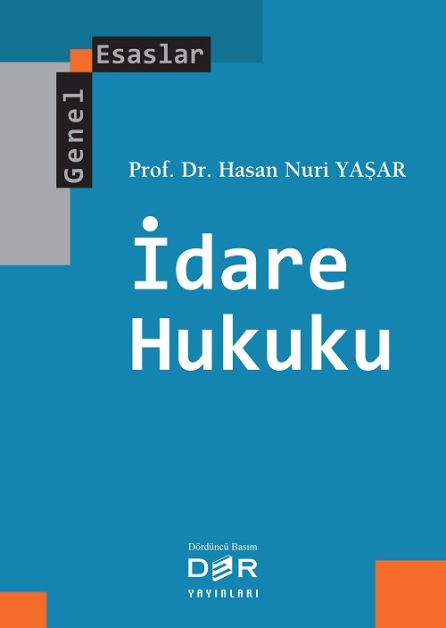 Der Yayınları İdare Hukuku Genel Esaslar - Hasan Nuri Yaşar Der Yayınları