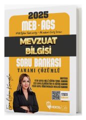 Hoca Kafası 2025 MEB-AGS Mevzuat Bilgisi Soru Bankası Çözümlü - Esra Özkan Karaoğlu Hoca Kafası Yayınları