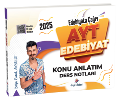 Dizgi Kitap 2025 YKS AYT Edebiyata Çağrı Konu Anlatım Ders Notları - Çağrı Emrah Akbulut Dizgi Kitap Yayınları