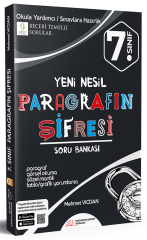 Paragrafın Şifresi 7. Sınıf Paragraf Yeni Nesil Soru Bankası - Mehmet Vicdan Paragrafın Şifresi Yayınları