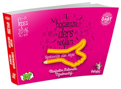 SÜPER FİYAT - İhtiyaç ÖABT İlköğretim Matematik Öğretmenliği Hocanın Ders Notları İhtiyaç Yayıncılık