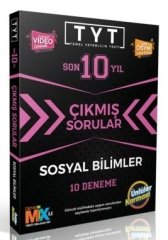 Ünlüler YKS TYT Sosyal Bilimler Son 10 Yıl Çıkmış Sorular 10 Deneme Ünlüler Yayınları