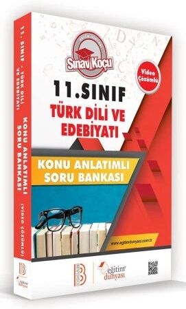 SÜPER FİYAT - Eğitim Dünyası 11. Sınıf Türk Dili ve Edebiyatı Sınav Koçu Konu Anlatımlı Soru Bankası Eğitim Dünyası Yayınları