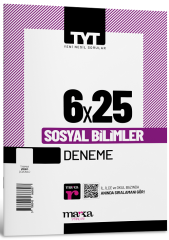 Marka 2025 YKS TYT Sosyal Bilimler 6x25 Deneme Marka Yayınları