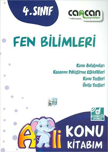 Cancan 4. Sınıf Fen Bilimleri Konu Kitabım Cancan Yayınları