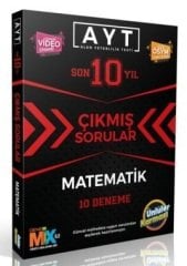 Ünlüler YKS AYT Matematik Son 10 Yıl Çıkmış Sorular 10 Deneme Ünlüler Yayınları