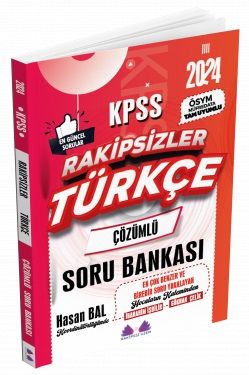 Rakipsiz UZEM 2024 KPSS Türkçe Rakipsizler Soru Bankası Çözümlü - Hasan Bal Rakipsiz UZEM