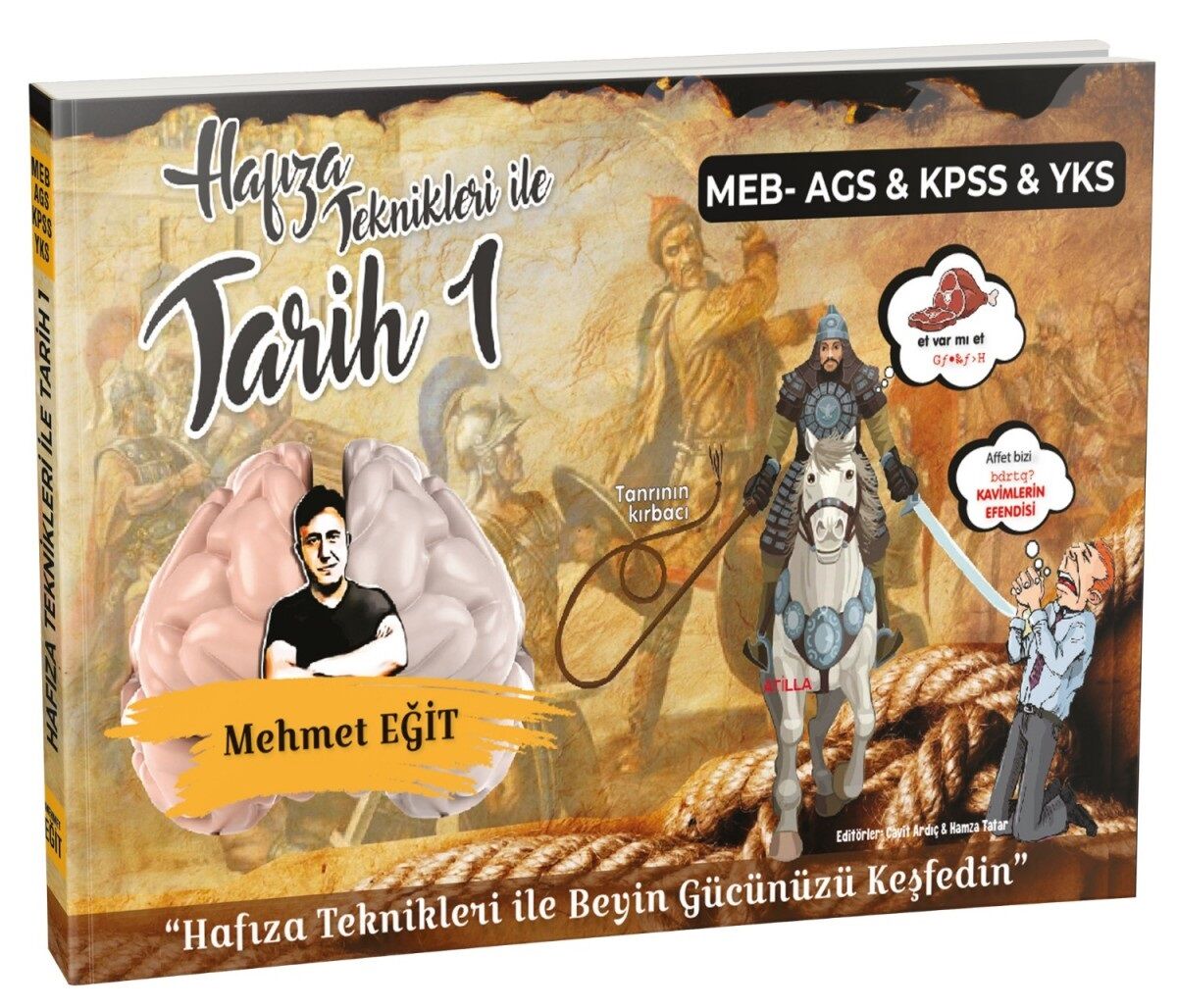 Eğit Akademi MEB-AGS KPSS TYT AYT Hafıza Teknikleri ile Tarih-1 - Mehmet Eğit Eğit Akademi