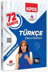 10da On KPSS Türkçe 72 Saniye Ders Notları - Cansu Bolat 10da On Yayınları