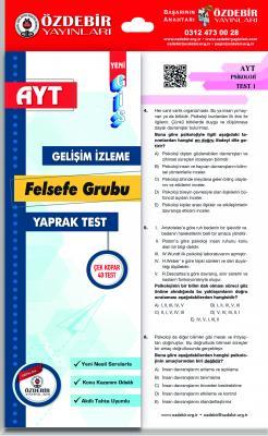 Özdebir YKS TYT Felsefe Yaprak Test Özdebir Yayınları