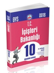 Data 2018 GYS İçişleri Bakanlığı Görevde Yükselme 10 Deneme Data Yayınları