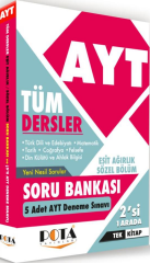 SÜPER FİYAT - Eğitim Dünyası Pota YKS AYT Eşit Ağırlık-Sözel Tüm Dersler Soru Bankası Eğitim Dünyası Pota Yayınları