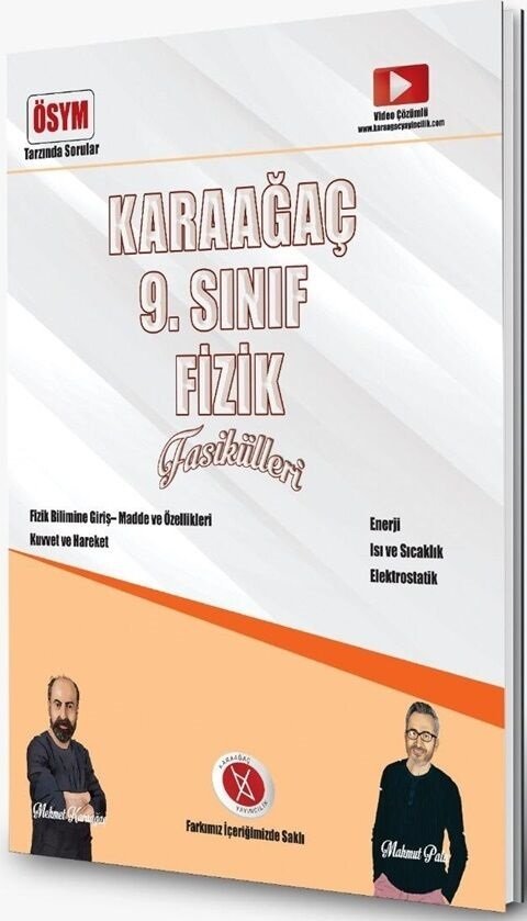 Karaağaç 9. Sınıf Fizik Fasikülleri Karaağaç Yayınları