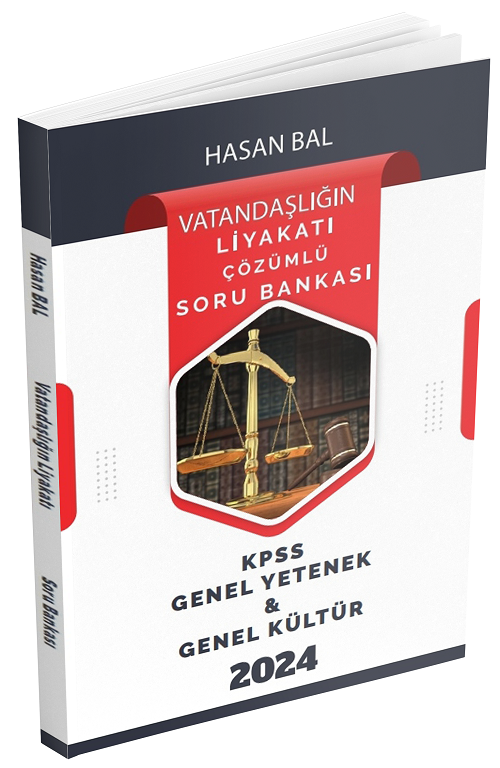 Rakipsiz UZEM 2024 KPSS Vatandaşlık Vatandaşlığın Liyakatı Soru Bankası Çözümlü - Hasan Bal Rakipsiz UZEM