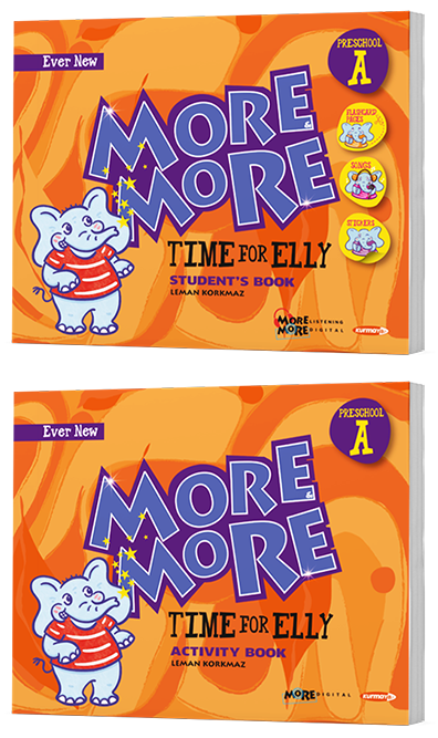 Kurmay ELT More and More Time for Elly (A) Students Book - Activity Book Kurmay ELT Yayınları