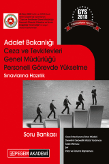 SÜPER FİYAT - Pegem 2018 GYS Ceza ve Tevkifevleri Görevde Yükselme Soru Bankası Pegem Akademi Yayınları