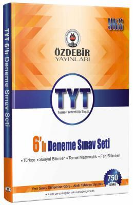 Özdebir YKS TYT 6 Deneme Seti-1  Özdebir Yayınları