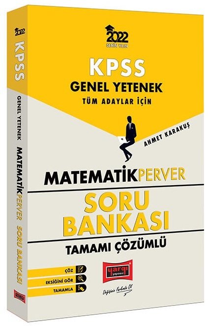 Yargı 2022 KPSS Tüm Adaylar Matematikperver Matematik Soru Bankası Yargı Yayınları