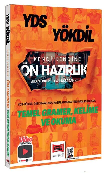 Yargı YDS YÖKDİL Kendi Kendine Ön Hazırlık Temel Gramer Kelime ve Okuma - Erkan Önler Yargı Yayınları