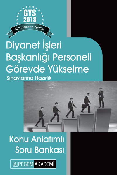 Pegem 2018 GYS DİB Diyanet İşleri Başkanlığı Görevde Yükselme Konu Anlatımlı Soru Bankası Pegem Akademi Yayınları