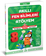 SÜPER FİYAT - Arı Yayınları 8. Sınıf Akıllı Fen Bilimleri Atölyem Fenito Arı Yayınları