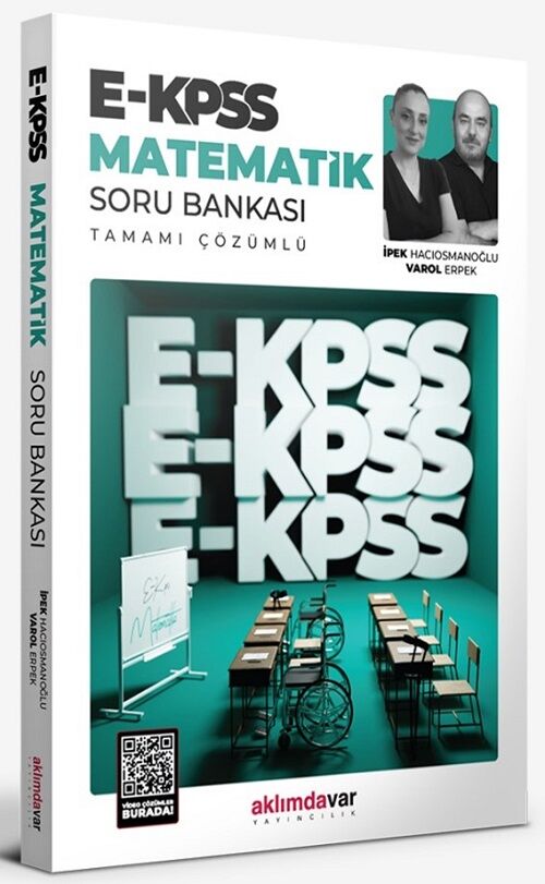 SÜPER FİYAT - Aklımdavar EKPSS Matematik Soru Bankası Çözümlü - Varol Erpek, İpek Hacıosmanoğlu Aklımdavar Yayıncılık