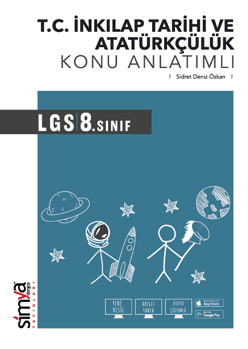 Simya 8. Sınıf LGS TC İnkılap Tarihi ve Atatürkçülük Konu Anlatımlı Simya Yayınları