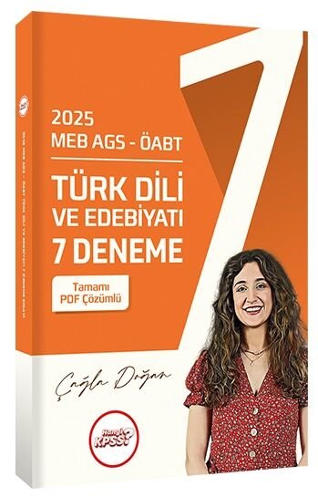 Hangi KPSS 2025 ÖABT MEB-AGS Türk Dili ve Edebiyatı Öğretmenliği 7 Deneme Çözümlü - Çağla Doğan Hangi KPSS