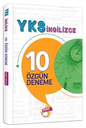 Smart English YKS İngilizce 10 Özgün Deneme Smart English Yayınları