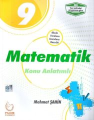 Palme 9. Sınıf Matematik Konu Anlatımlı Palme Yayınları