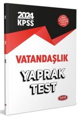 Data 2024 KPSS Vatandaşlık Yaprak Test Data Yayınları