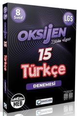 Oksijen 8. Sınıf LGS Türkçe Oksijen 15 Deneme Oksijen Yayınları