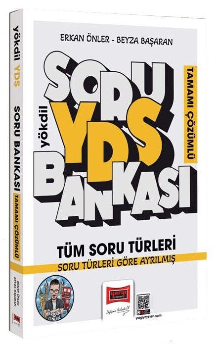 Yargı YDS YÖKDİL Tüm Soru Türleri Soru Bankası Çözümlü - Erkan Önler Yargı Yayınları