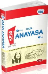 Data 2018 KPSS Anayasa Konu Anlatımlı Data Yayınları