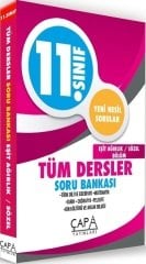 Çapa 11. Sınıf Tüm Dersler Eşit Ağırlık-Sözel Soru Bankası Çapa Yayınları