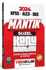 Yediiklim 2024 KPSS ALES DGS Sözel Mantık Konu Anlatımı Yediiklim Yayınları