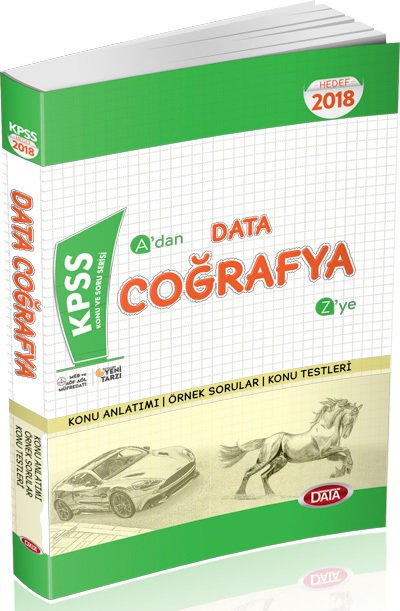 Data 2018 KPSS Coğrafya Konu Anlatımlı Data Yayınları